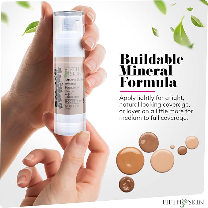 Fifth & Skin: Better’n Ur Skin Liquid Foundation Luxury - 1 oz