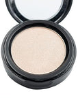 Shiny Warm Sand Beige Taupe Nude Natural Tone Satin Finish Pressed Powder Single Vegan Eyeshadow; Talc, Paraben & Cruelty Free