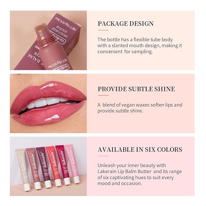 Moisturizing Lip Balm Butter for Dry