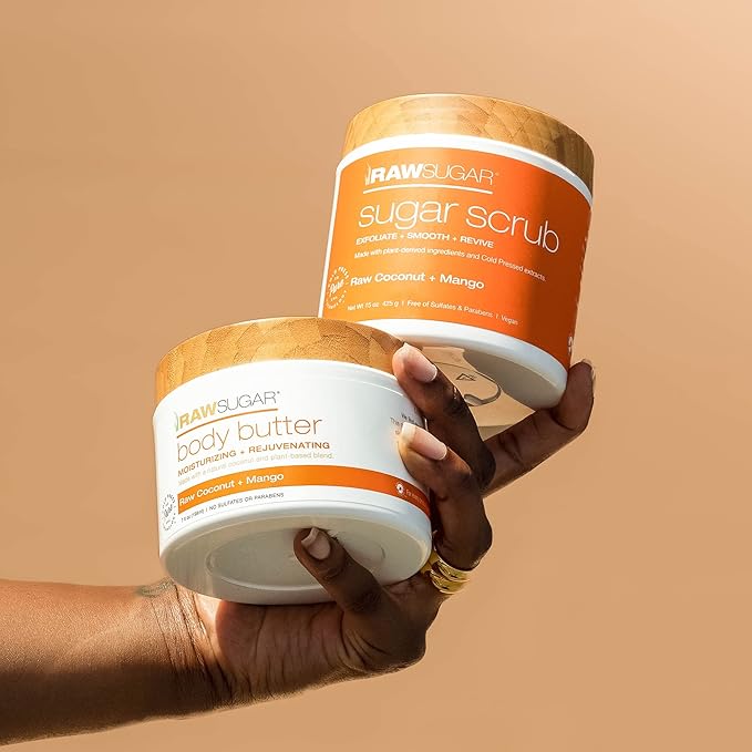 Raw Sugar Mango + Raw Coconut Exfoliating