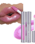 Runway Rogue Classic Lip Gloss, Pale-Purple Sheer Iridescent Hydrating Lip Gloss, ‘Purple Haze’