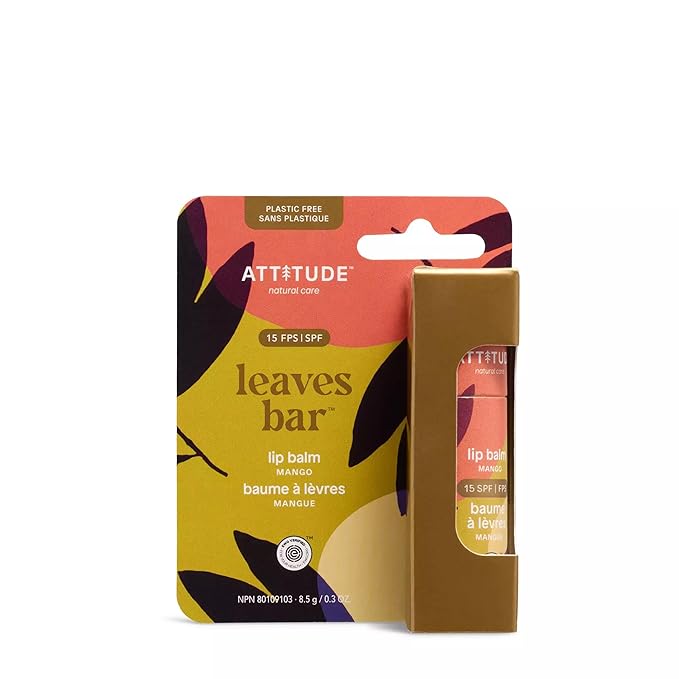 ATTITUDE Plastic-free Lip Balm with Sun