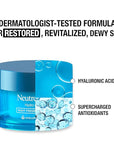 Neutrogena Hydro Boost Night Pressed Serum, Hyaluronic Acid Face Moisturizer for Normal to Extra Dry Skin, Delivers Overnight Hydration for Restored, Revitalized, Dewy Skin, 1.7 oz