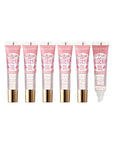 Ruby Kisses Broadway Vita-Lip Clear Lip Gloss (Rosehip Oil 6 Pack), Ultra-Hydrating & Soothing Formula with Vitamin Oils, High-Shine Non-Sticky Finish, Healing Glossy Lip Balm With Vitamin A