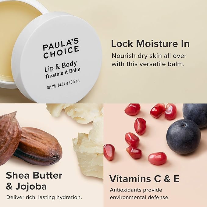 Paula's Choice LIP & BODY Emollient Balm,