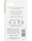 Burt's Bees Rescue Lip Relief, Honey Vanilla, Hydrating Lip Balm for Dry Cracked Lips, with Responsbily Sourced Beeswax and Shea Butter, 100% Natural Origin, 1 Squeezy Tube, 0.35oz
