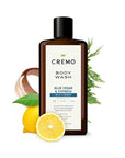Cremo Body Wash Men, A Woodsy Scent with Notes of Lemon Peel, Cypress and Cedar, 16 Fl Oz