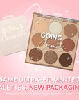 Colourpop Going Coconuts Eyeshadow Palette - Cool-Toned Neutral Eyeshadow Palette with Ultra-Velvety and Silky Finishes - High-Pigment Eye Makeup with a Long-Wearing Formula (0.3 oz)