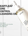 Anua Heartleaf Pore Control Cleansing Oil, Oil Cleanser for Face, Makeup Blackhead Remover, Korean Skin Care 6.76 fl oz(200ml) (original)