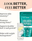 Collagen Peptides Powder, Unflavored, 1 lb – Supports Hair, Skin, Nail, Bone & Joint Health – Hydrolyzed, Grass-Fed, Gluten-Free, Keto-Friendly, Zero Sugar Protein Supplement.