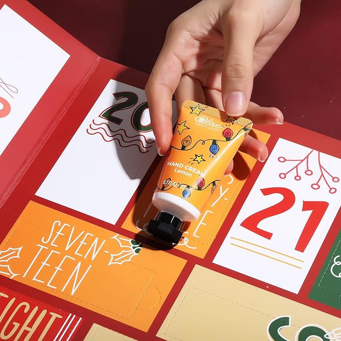 Advent Calendar 2025 BODY & EARTH Holiday Gifts for Women Christmas 24 Days of Beauty Countdow Calendar 24PCS 2025 Skincare Advent Calendar