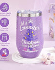 Advent Calendar 2025 Adult Women -24 Days of Christmas Advent Calendar for Mom, Wife, Girlfriend, Sister, Her - Lavender Spa Gifts Basket Set Includes Coffee Mugs, Scented Candle, Bath Salt, Soap