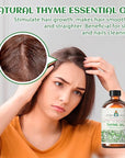 EVOKE OCCU Thyme Essential Oil for Diffuser, Massage, Candle and Soap Making - 4 FL Oz