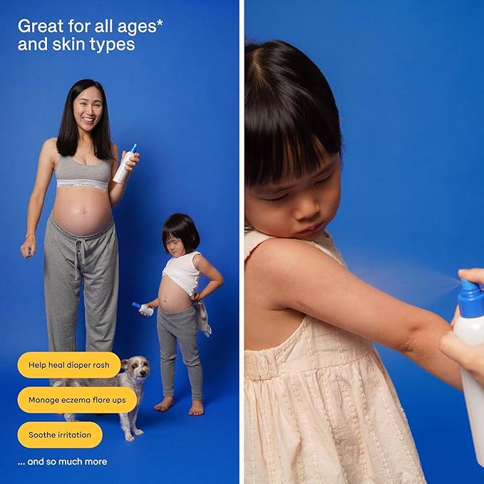 Magic Molecule Hypochlorous Acid Spray for Breakout-Prone Skin, Eczema & Itchy Rashes | Helps 50+ Dermal Issues | for All Skin Types 3.4 oz (Pack of 2) Travel-Friendly