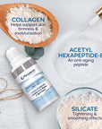 Plexaderm Rapid Reduction Eye Serum - Visibly Reduces Under-Eye Bags, Wrinkles, Dark Circles, Fine Lines & Crow's Feet Instantly, Anti Aging Wrinkle Remover for Face, Pump