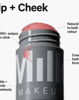 Milk Makeup Lip + Cheek, Flip (True Red) Cruelty Free