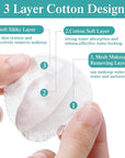 Maxcheck 2000 Pcs Cotton Rounds Bulk Exfoliating Rounds for Face Makeup Remover Cotton Facial Pads for Face Makeup Removal Toner Pads