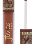Juvia's Place Coffee Shop Lip Gloss - Macchiato - Hydrating Butter Lip Gloss for Women, Long-Lasting Shine, Moisturizing Glass-like Finish, Plumping Non-sticky, Suitable for every vibe