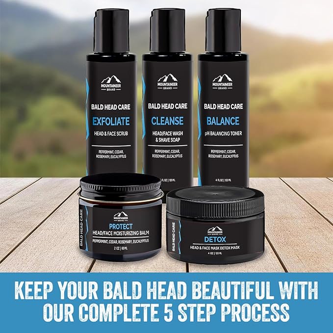 Mountaineer Brand Bald Head Care Detox Cleansing