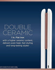 Conair Double Ceramic Flat Iron, 1-inch