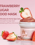 Strawberry Sugar Food Mask, 4.23 oz (120 g), Skinfood