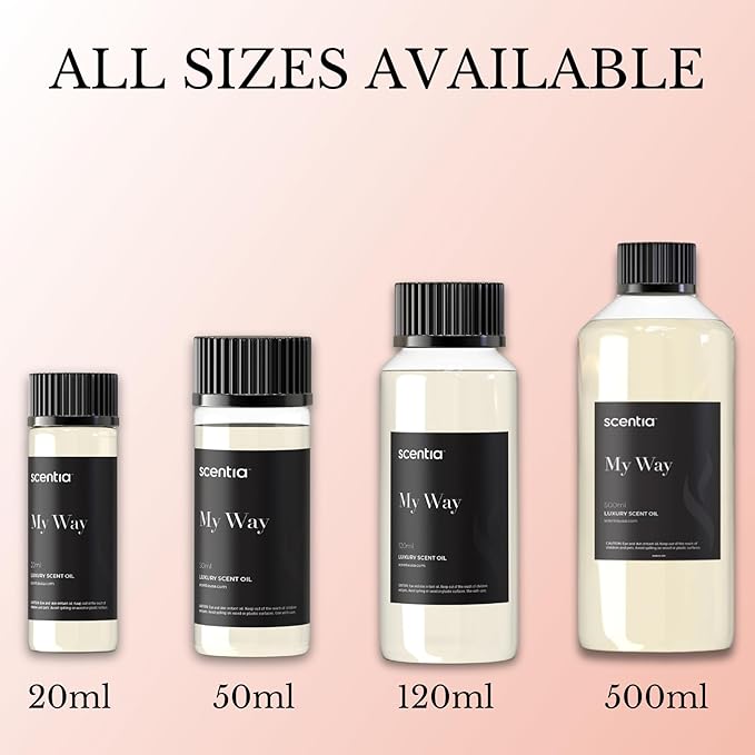 Scentia My Way Hotel Diffuser Oil Inspired by The 1 Hotel Miami Beach - 20 ml 0.67 fl oz - Fragrance Oil Blend Sandalwood, Cedar & Lemon Notes for Aromatherapy Diffusers Humidifiers, Thanksgiving Gift