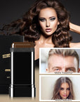 Safe and Convenient Comb Hair Dye, Touch up Combs, Waterproof and Sweat-Proof Hair Dye Comb, Portable Colouring Hair Dyes, 2 in 1 Instant Dye for Women & Men (Black)