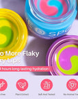 Lip Mask, Hydrating Overnight Lip Sleeping Mask, Lip Moisturizer for Dry Cracked Lips Care, Dual-Color Korean Lips Balm for Nourishing and Softening Lips, Minimizes Fine Lines - Grape