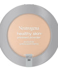 Neutrogena Healthy Skin Pressed Makeup Powder Compact with of 2) 34 oz
