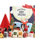 Advent Calendar 2025 Adult, Holiday Gift Baskets for Women with Hand Cream, Epsom Salt, Candle, Necklace, Brooch, Ear Clips, Skincare Beauty Advent Calendar, Happy New Year Countdown Calendar Gift Set