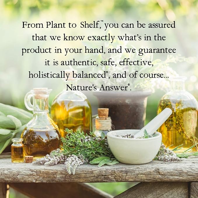 Nature's Answer Black Walnut Green Hull Extract 1oz - Alcohol-Free, Gluten-Free, Kosher - Black Walnut, Wormwood Black Walnut Clove Parasite Cleanse - Detox & Liver Support, Digestive Cleanser