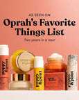 Poppy & Pout Wild Honey Jumbo Lip Balm | All Natural Lip Balms & Moisturizers | Hydrates with Beeswax, Vitamin E, Organic Coconut Oil | Cruelty-Free | Lip Balm in Recyclable Cardboard Tube
