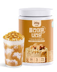Brown 17Grains Protein Shake, With Crunchy Protein Balls, Protein Smoothie Powder - 20g Protein, Low Sugar, Keto-Friendly Meal Replacement Shake, 22.22oz, 14 Servings, 14 Servings (1 X 22.22oz)