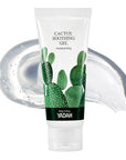 YADAH Cactus Soothing Gel (3.7fl oz) - Sunburn Relief,After Sun Care,Calm, Cool & Soothe Irritated Skin, Face Redness. Korean Skin Care. 95% Cactus Extract, Vegan.