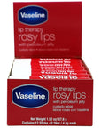 Vaseline Lip Rosy, Fast-Acting Nourishment, Ideal