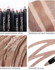 Kaely 2Pcs Cream Eyeshadow Sticks Set for Eyes Waterproof,Taupe Shimmer & Bronze Shimmer Matte Eye shadow Stick Pencil Pen Bulk sombras en crema para ojos 19+20