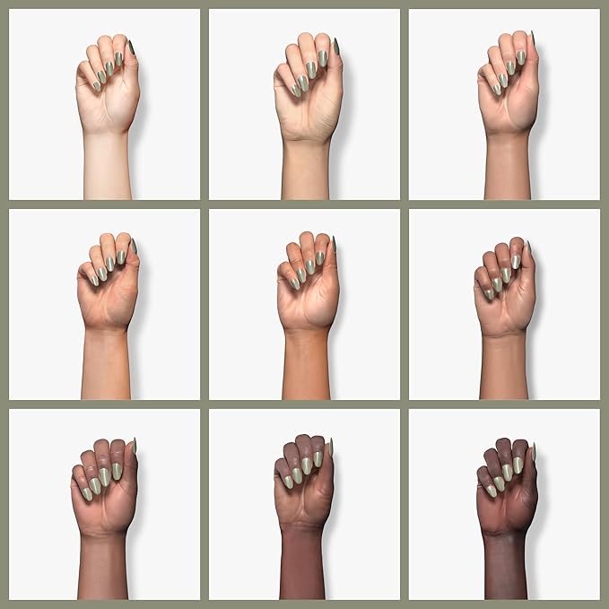 essie Nail Polish, Salon-Quality Muted Neutral Khaki Nail Polish, Vegan, Natural Connection, 0.46 fl oz