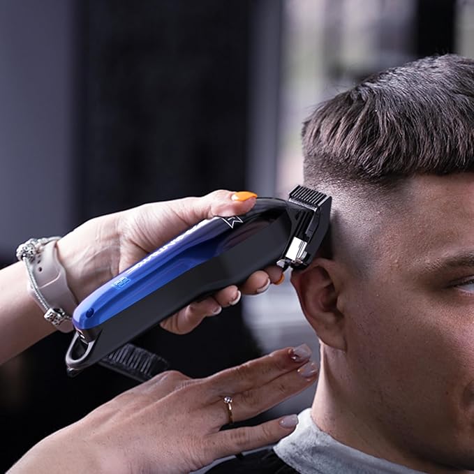 SUPRENT Hair Clippers for Men, Cordless Hair Clippers Set with Type-C Rechargeable, 7000 RPM Powerful Haircutting Clippers