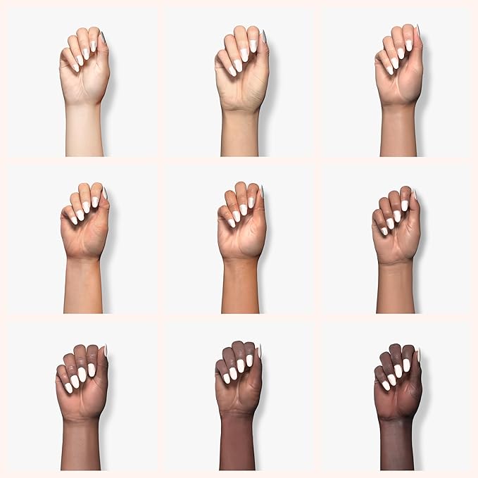 essie Salon-Quality Nail Polish, 8-Free Vegan, Cloudy White, Marshmallow, 0.46 fl oz