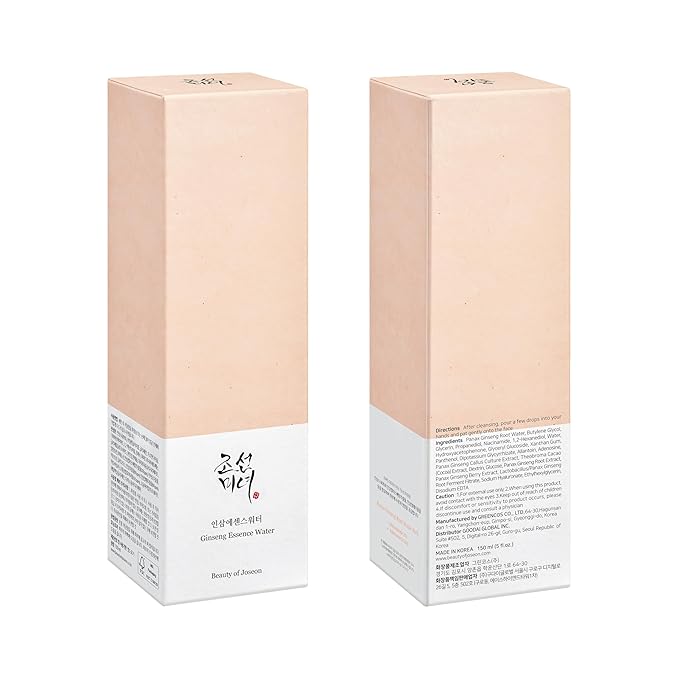 Beauty of Joseon Cleansing & Moisture Trio Ginseng Cleansing Oil Green Plum Cleanser Ginseng Essence Water Deep Cleansing and Hydration Korean Skincare
