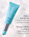 Bliss Serum and Eye Cream 2pc Set: Bliss Bright Idea Vitamin C + Tri-Peptide Brightening Serum - 1 Fl Oz - Hydrating Illuminating Face Cream with Peptides and Eye Do All Things Hydrating Eye Cream