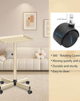 Salon Tray Hairdresser Tray on Wheels Hair Tray for Hair Stylist Gold