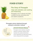 SKINFOOD Pineapple Peeling Gel 3.38 fl.oz. (100ml) - Pineapple & Aloe AHA Deep Facial Exfoliating Gel, Eliminates Sebum, Skin Clear and Blemish-Free - Dead Skin Remover for Face - Facial Peel