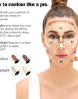 Contour Stick, 2Pcs Dual-Ended Highlighter Makeup Pen & + 04#)