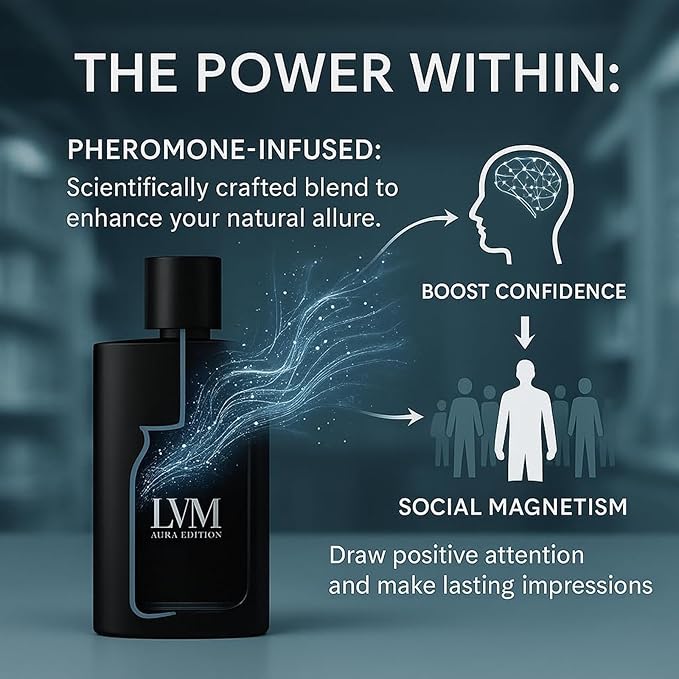 for Men, Pheromone Cologne, 50ml Long-Lasting Pheromone Perfume, Enhance Social Attraction & Confidence, Fresh Woody Fragrance for All Occasions (1 PCS)