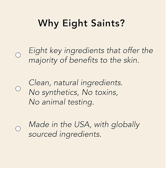 Eight Saints Date Night Skincare Prep