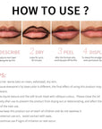 Peel Off Lip Liner Stain - Long-Lasting, Smudge-Proof, Waterproof Nude Matte Lip Tint, Non-Fading Peel Off Lip Color, Effortless Precision & Full Coverage, Vegan & Cruelty-Free, #2 Neutral Mauve