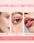 Milk Water Jelly Tint, Sheer Lip & Cheek Stick. (Berry)