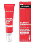 Neutrogena Stubborn Blackheads Daily Acne Facial Serum with Salicylic, Glycolic, Polyhydroxy & Mandelic Acids, Oil-Free Face Serum for Acne-Prone Skin to Help Clear Clogged Pores, 1 fl. oz