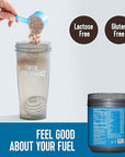 Vital Proteins Performance Powder, 25g Lactose-Free Milk Protein Isolate Powder, NSF for Sport Certified, 10g Grass-Fed Collagen Peptides, 8g EAAs, 5g BCAAs, Gluten-Free - Chocolate, 1.72lb